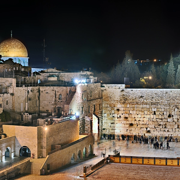 Scenic view of the ancient city of Jerusalem, Israel