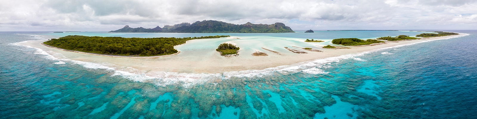 Picturesque Oceania beaches with crystal-clear waters and golden sand