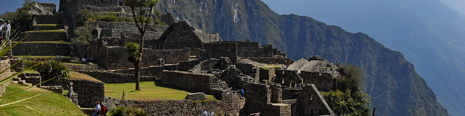 Machu Picchu, ancient Incan citadel in the Andes mountains